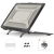 Puzdro / kryt + kryt klávesnice + nálepky pre Apple MacBook Air 13" (A1932) - plastové - čierne