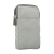Brašna / pouzdro - multifunkční - popruh za opasek / přes rameno + karabina pro Apple iPhone - světle šedá