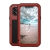 Pouzdro LOVE MEI pro Apple iPhone 12 Pro - outdoor - kov / silikon / tvrzené sklo - červené