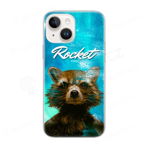 Kryt MARVEL pre Apple iPhone 14 - Strážcovia Galaxie - Rocket - gumový