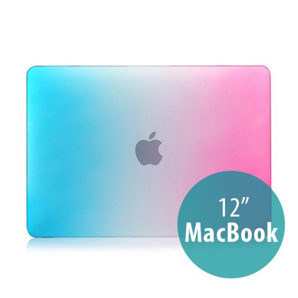 Tenký plastový obal / kryt pro Apple MacBook 12 Retina (rok 2015) - duhový