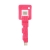 Mini synchronizační a nabíjecí kabel Lightning BASEUS Key Design pro Apple iPhone / iPad / iPod - růžový