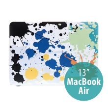 Obal / kryt pro MacBook Air 13 (A1369,A1466) - plastový - barevné kaňky