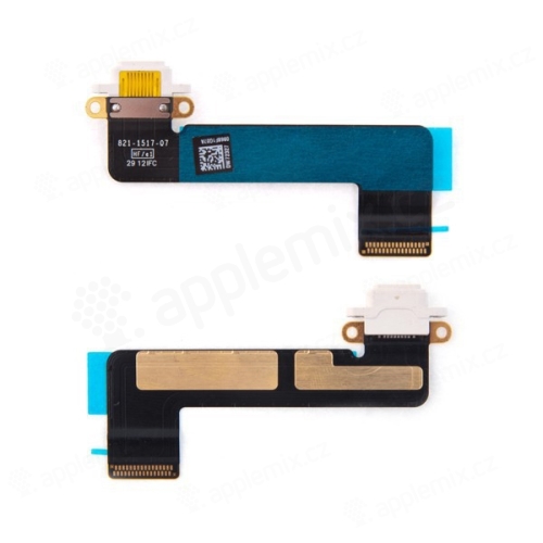 Flex kábel s konektorom Lightning pre Apple iPad mini - biely - kvalita A+
