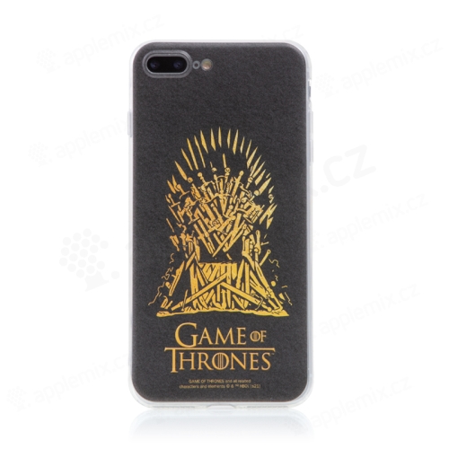 Kryt Game of Thrones pre Apple iPhone 7 Plus / 8 Plus - Železný trón - gumový