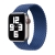 Remienok pre Apple Watch Ultra 49 mm / 45 mm / 44 mm / 42 mm - bez zapínania - nylonový - veľkosť M - svetlomodrý