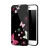 Kryt NXE pro Apple iPhone 6 / 6S - motýli a květiny - sklo / guma