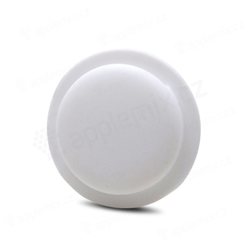 Kryt / puzdro pre Apple AirTag - samolepiace - silikónové - biele