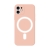 Kryt pre Apple iPhone 12 - Magsafe - silikónový - ružový
