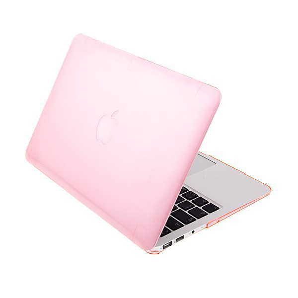 Tenký ochranný plastový obal pro Apple MacBook Air 11.6 - lesklý - růžový