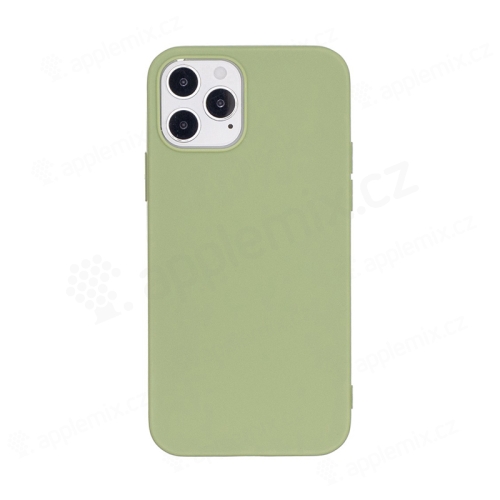 Kryt pre Apple iPhone 12 / 12 Pro - gumový - zelený
