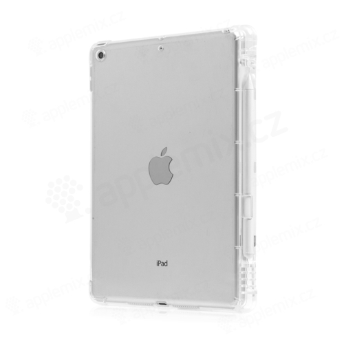 Kryt / obal pro Apple iPad 10,2" (2019-2021) - prostor pro Apple Pencil - gumový - průhledný