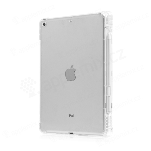 Kryt / puzdro pre Apple iPad 10,2" (2019-2021) - priehradka na Apple Pencil - gumové - priehľadné