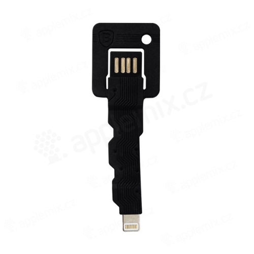Mini synchronizační a nabíjecí kabel Lightning BASEUS Key Design pro Apple iPhone / iPad / iPod