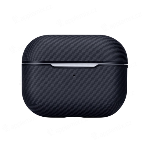 PITAKA AirPal puzdro pre Apple AirPods Pro - plastové / karbónové - magnetické - čierne