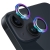 Tvrzené sklo (Tempered Glass) ENKAY pro Apple iPhone 15 / 15 Plus - na čočku kamery - barevné