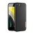 Kryt DUX DUCIS Fino pre Apple iPhone 7 / 8 / SE (2020) / SE (2022) - gumový / textilný - čierny