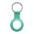 Kryt / obal DEVIA pro Apple AirTag - kovový kroužek - silikonový - mátově zelený