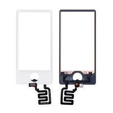 Náhradní sklo s dotykovou vrstvou pro Apple iPod nano 7.gen. (touch screen digitizér) - bílé