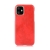 Kryt pre Apple iPhone 11 Pro - plast / umelá koža - červený