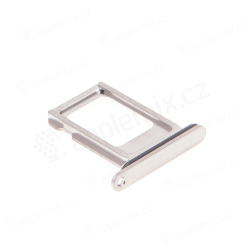 Puzdro / šuplík na kartu Nano SIM pre Apple iPhone 15 Pro / Pro Max - titánovo sivé - Kvalita A+