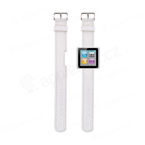 Hodinkový řemínek pro Apple iPod nano 6 - bílý