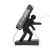 Plastový stojánek horolezec Boris pro Apple iPhone / iPod a podobná zařízení - černý