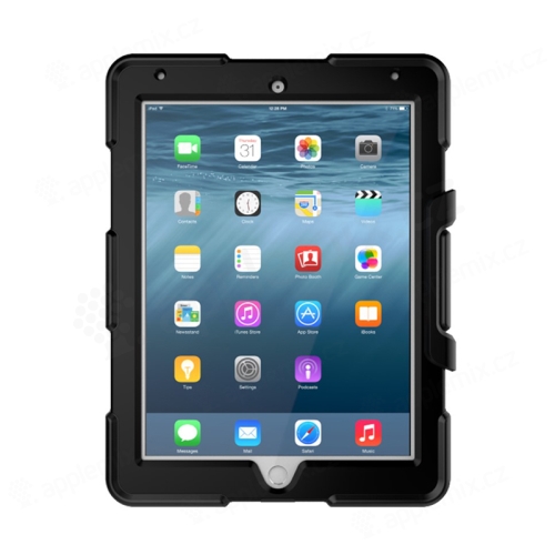 Kryt / obal pro Apple iPad Pro 9,7 - outdoor - odolný - plastový / silikonový - černý