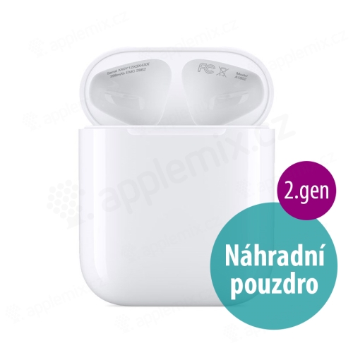 Originálne náhradné dobíjacie puzdro / krabička na slúchadlá Apple AirPods (2. generácia)