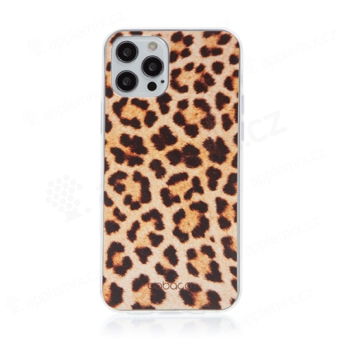 Kryt BABACO pro Apple iPhone 12 Pro Max - gumový - leopardí vzor