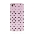BABACO kryt pre Apple iPhone 7 / 8 / SE (2020) / SE (2022) - gumový - srdiečka - ružový