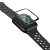 Tvrzené sklo (Tempered Glass) BESTSUIT pro Apple Watch 41mm Series 7 - 3D okraj - černé / čiré