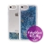 Kryt GUESS pro Apple iPhone 6 / 6S / 7 / 8 - plastový - glitter / modré třpytky