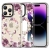 Kryt TECH PROTECT MagMood pre Apple iPhone 15 Pro - Podpora MagSafe - plast / guma - ružové kvety