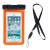 Pouzdro WOZINSKY pro Apple iPhone - voděodolné - plast / guma - černé / oranžové