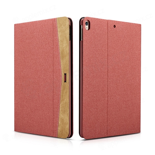 XOOMZ puzdro pre Apple iPad Pro 10,5" / Air 3 (2019) - stojan + funkcia smart sleep - látkové - červené