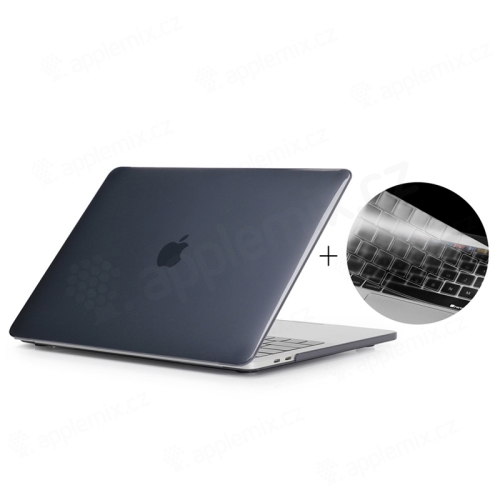 Obal / kryt ENKAY pro Apple Macbook Pro Retina 15" 2016-2019 (A1707, A1990) - model A1707, A1990 + kryt klávesnice - černý