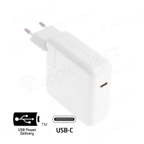 USB-C EU napájecí adaptér / nabíječka pro Apple Macbook Pro 13” Retina (2016) - kvalita A+