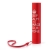 Stylová mini externí baterie 3000mAh + poutko na ruku - KEEP CALM and CHARGE YOUR PHONE - červená