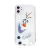 Kryt DISNEY pro Apple iPhone 12 mini - Ledové království - sněhulák Olaf - gumový - průhledný