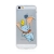 Kryt DISNEY pro Apple iPhone 5 / 5S / SE - šťastný Dumbo - gumový - průhledný