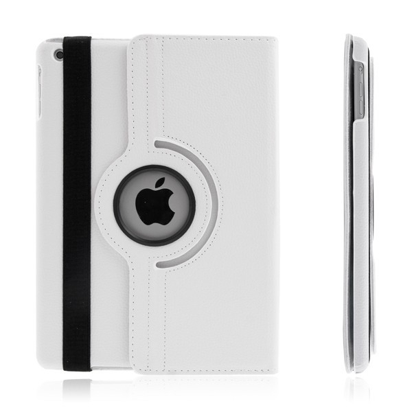 Pouzdro pro Apple iPad Air 1.gen. - 360° otočný držák / stojánek - bílé