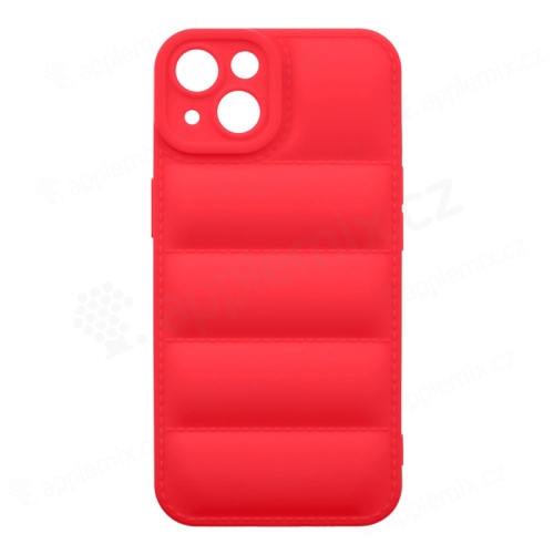 Kryt OBAL:ME Puffy pre Apple iPhone 13 - gumový - červený