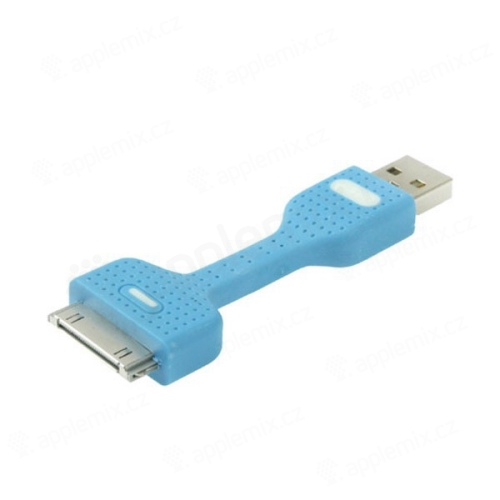 Mini synchronizační a nabíjecí kabel USB s 30-pin konektorem pro Apple iPhone / iPad / iPod