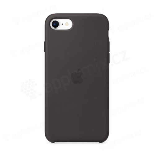 Originálny kryt pre Apple iPhone 7 / 8 / SE (2020) / SE (2022) - silikónový - čierny