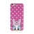 Kryt Disney pre Apple iPhone 6 Plus / 6S Plus - Daisy - gumový - ružový - bodky