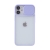 Kryt pro Apple iPhone 12 / 12 Pro - matná záda - krytka fotoaparátu - plastový / gumový - fialový