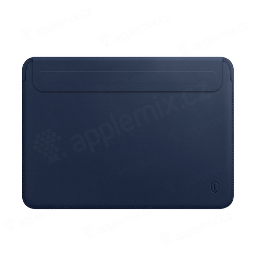 Pouzdro / obal WIWU pro Apple MacBook Pro / Air 13" -  umělá kůže - lehké - tmavě modré