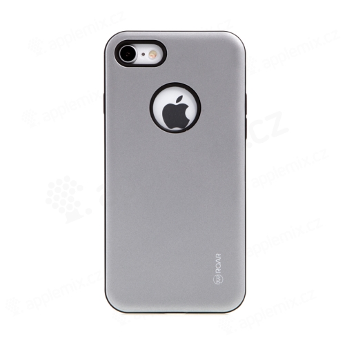 Kryt ROAR pro Apple iPhone 7 / 8 - plastový / gumový - černý / šedý