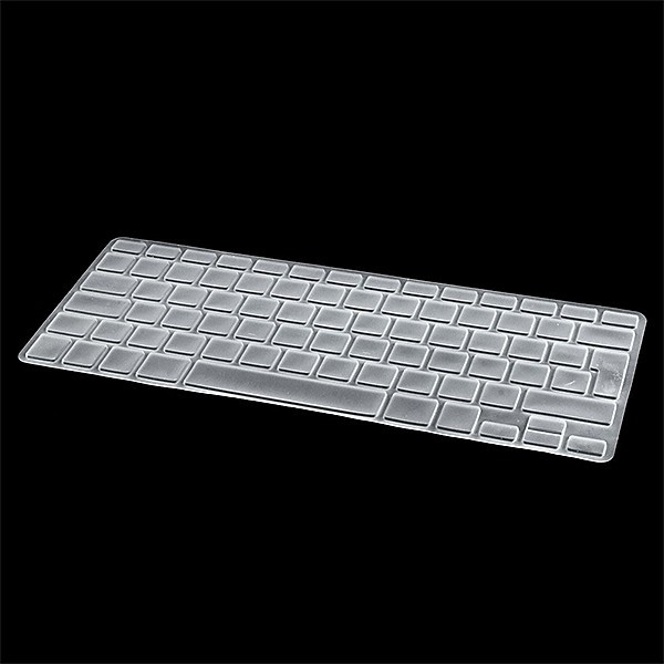 Kryt klávesnice ENKAY pro Apple MacBook Air 13 / Pro 13 / Pro 13 Retina / Pro 15 Retina EU verze - silikonový průhledný